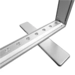 Mesa Tablero Plegable Con Luz 100x100Cms