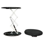 Stand Counter Plegable Ovalado sin Luz 75x13x45Cms