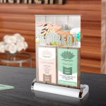 Mini Porta Pendón Roller A4