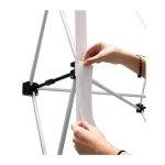 Panel Araña Textil Recto 2 Cuerpos