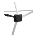 Panel Araña Textil Recto 2 Cuerpos