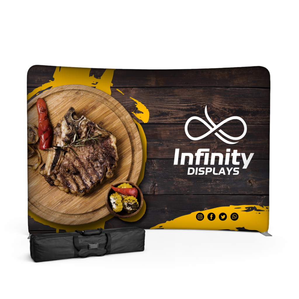 Panel Tubo Cuadrado Curvo 302*238 cms