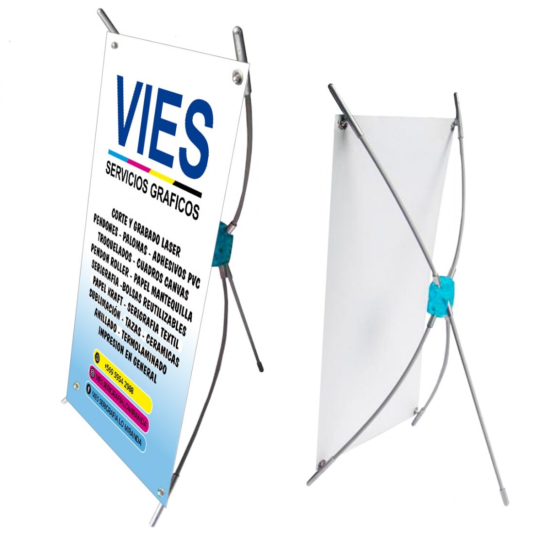 Mini Porta Pendón Eco 24*40